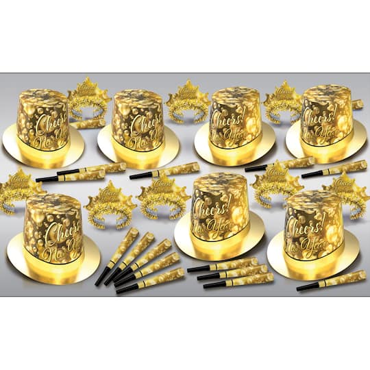 Beistle 88920-50 Champagne Year, Assorted Color - Pack of 50 - Pack of 12